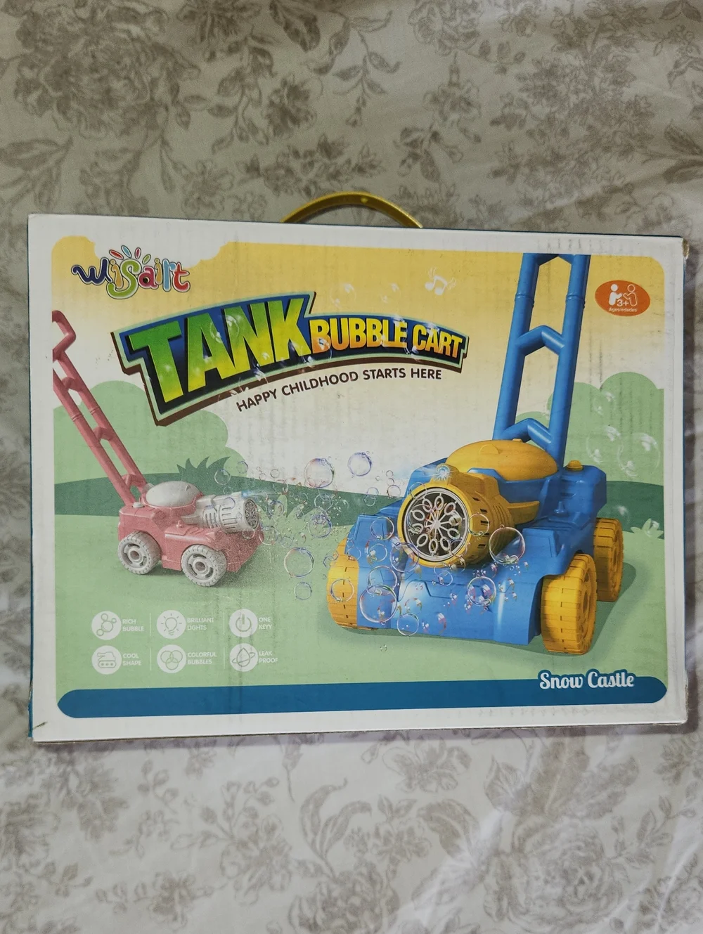 Bubble Lawn Mower Toy